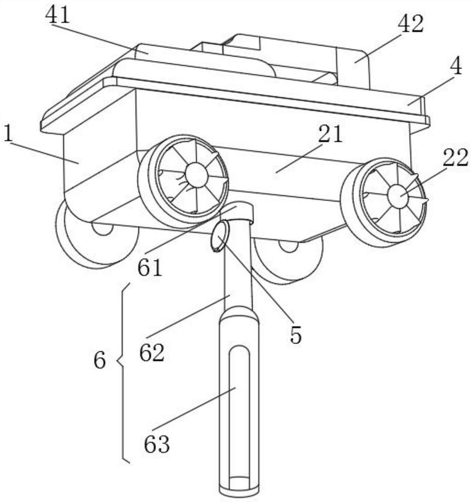 Concrete compactness intelligent automatic detection device