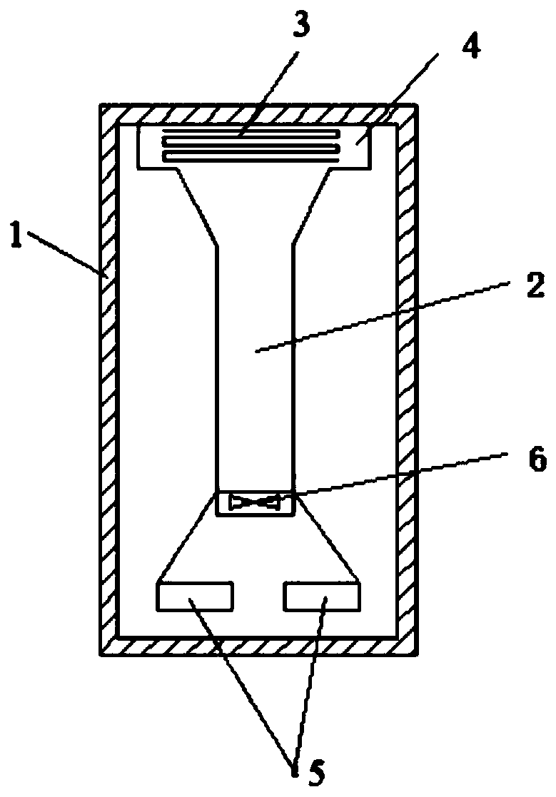 an air-cooled refrigerator