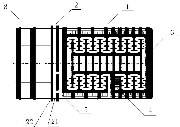 Labyrinth ultra-low-pressure trickle irrigation emitter