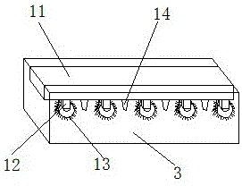 Environment-friendly recovering device for used foundry sand