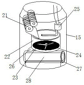 Environment-friendly recovering device for used foundry sand