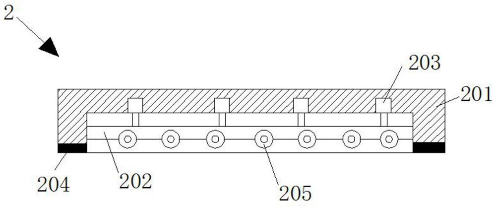 Fixing device for turnover equipment of VR glasses