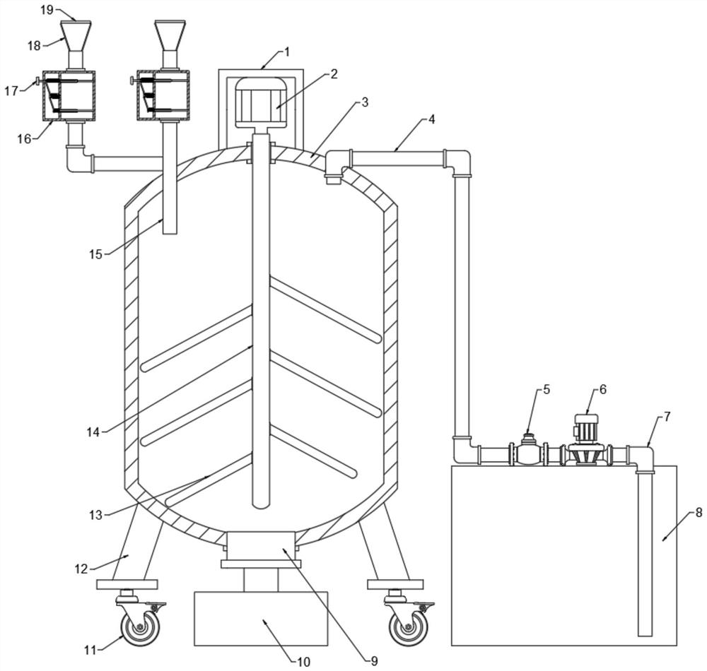 Animal nutrient solution adding device