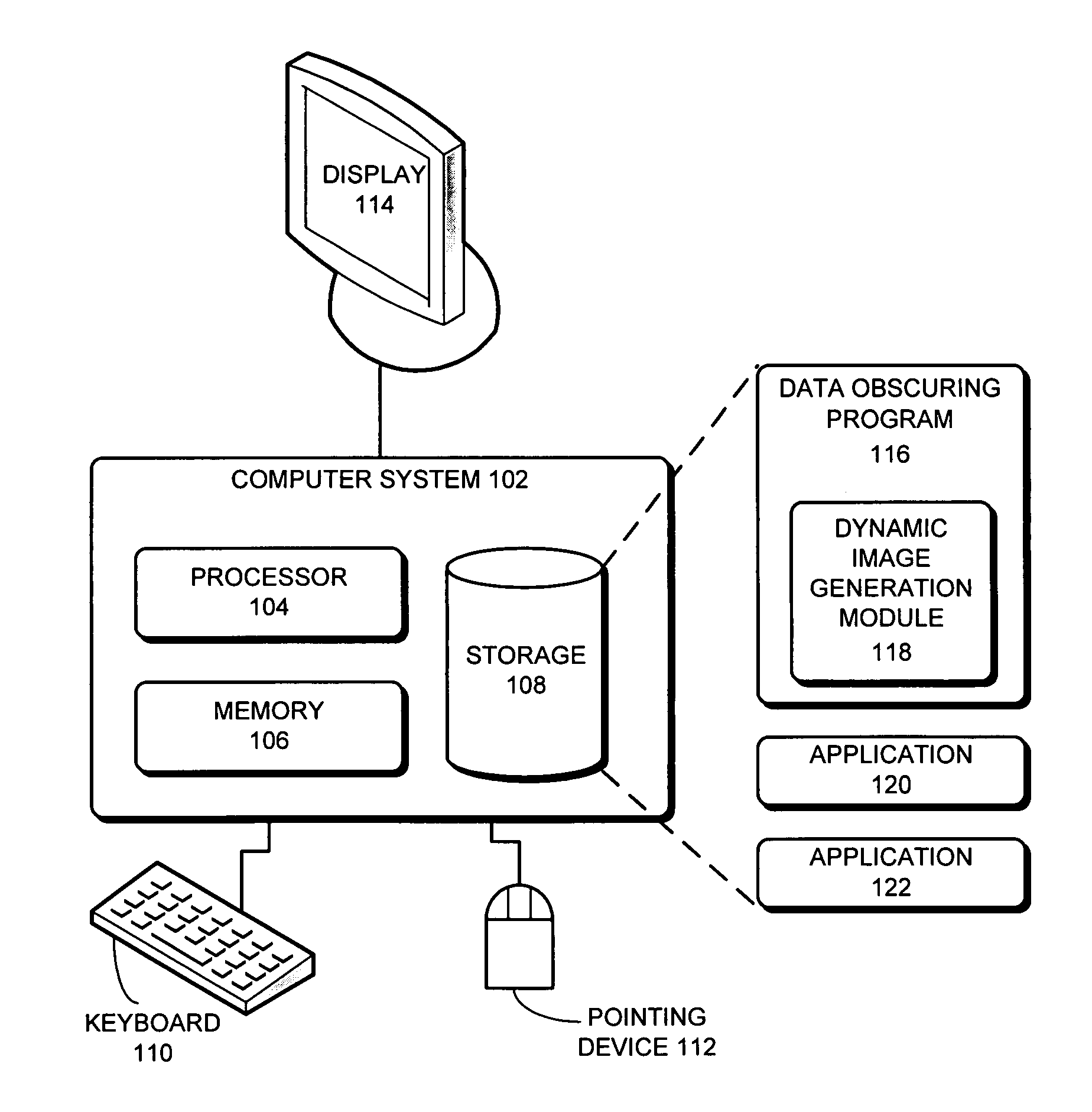 Method and system for obscuring and securing financial data in an online banking application