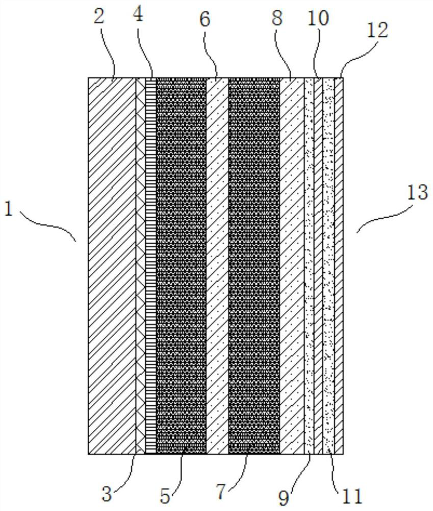 A silicon carbide based co  <sub>2</sub> Reflective film and preparation method thereof