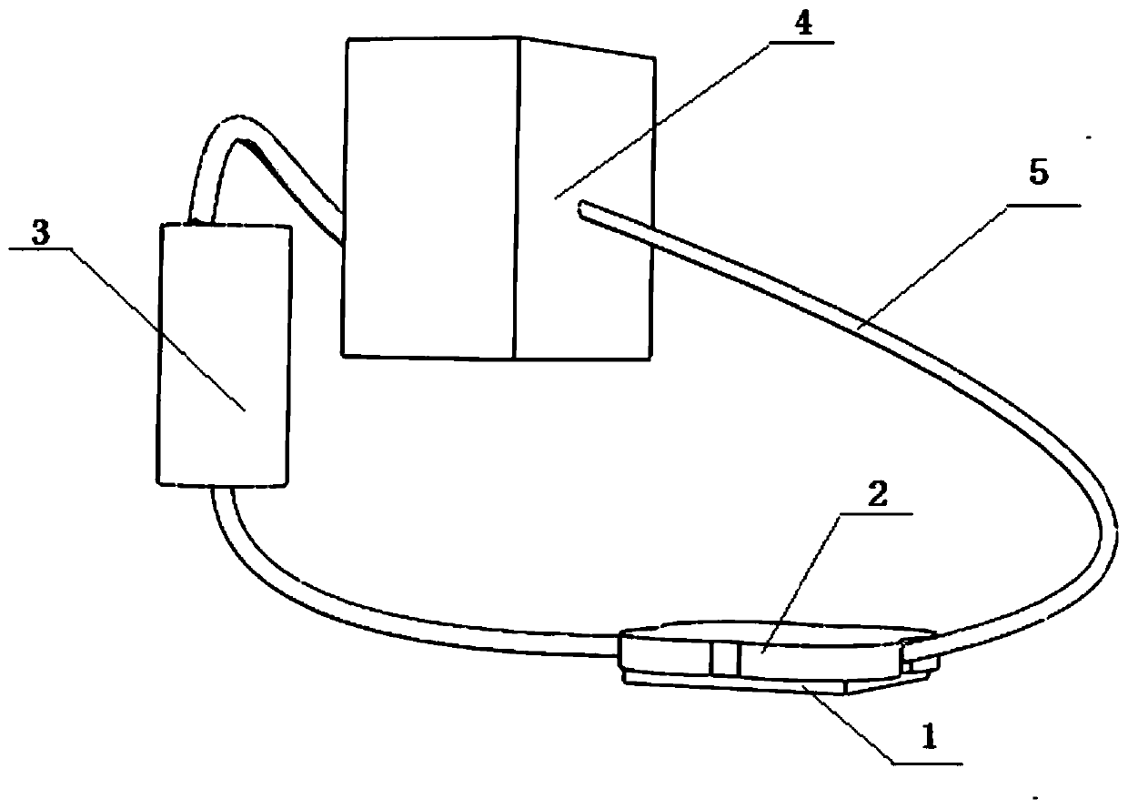 A kind of imitation plum-shaped micro-channel heat sink cold plate and its cooling device