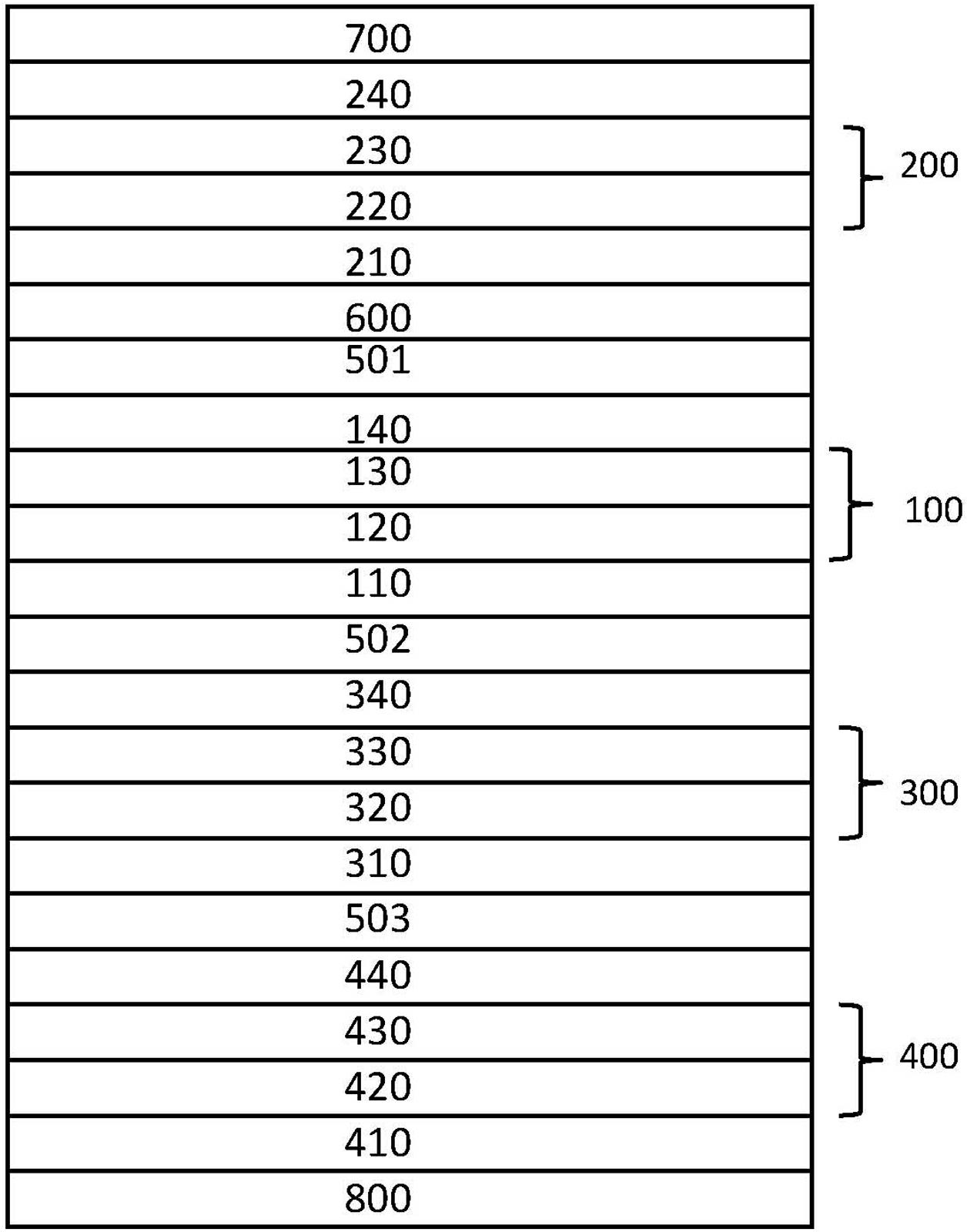 High-efficient four solar cell and manufacturing method thereof