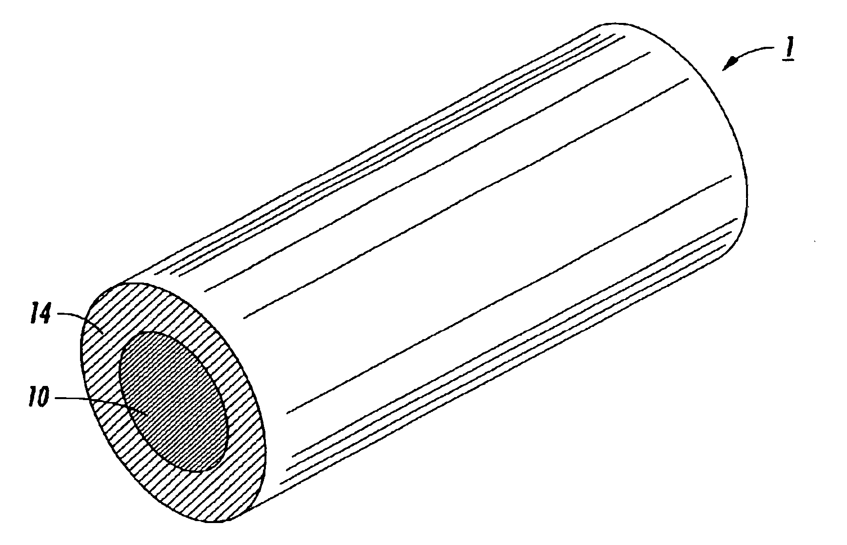 Charging member having titanium oxide outer coating on grit blasted substrate