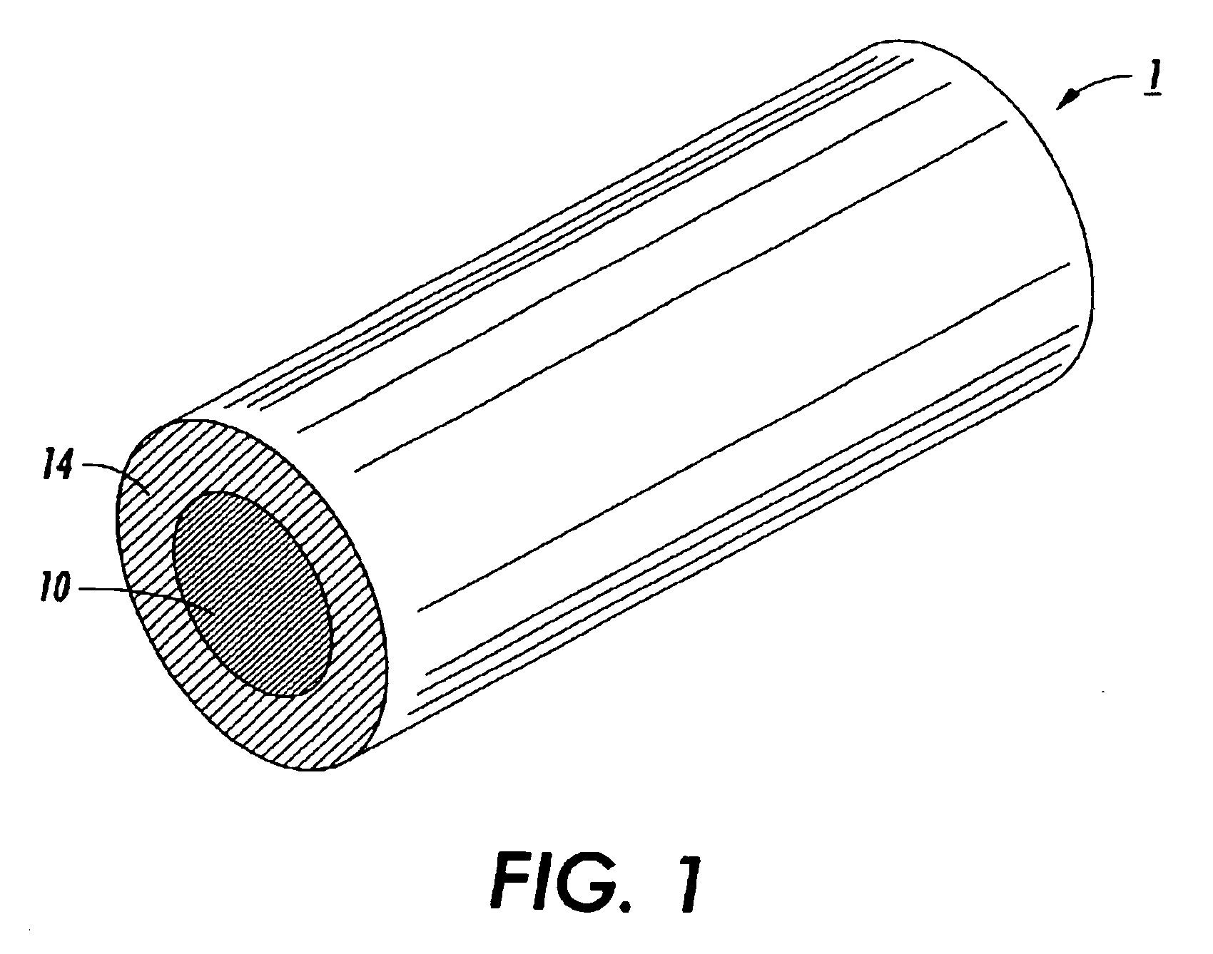 Charging member having titanium oxide outer coating on grit blasted substrate