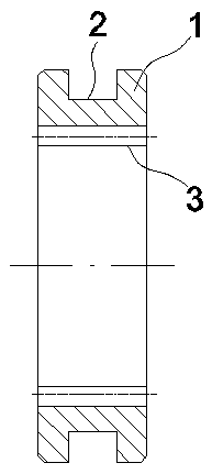 Clutch collar with double power driving system