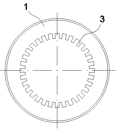 Clutch collar with double power driving system