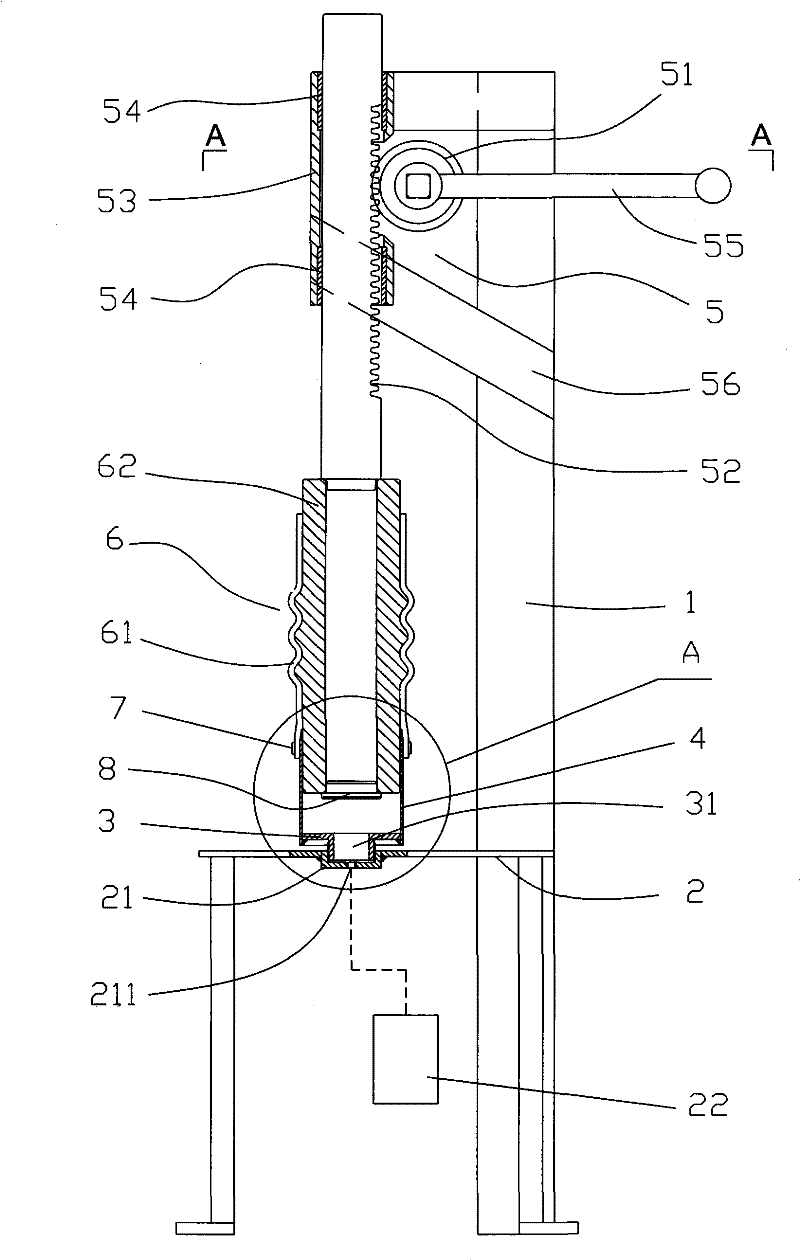 A hose depoling method and a device thereof