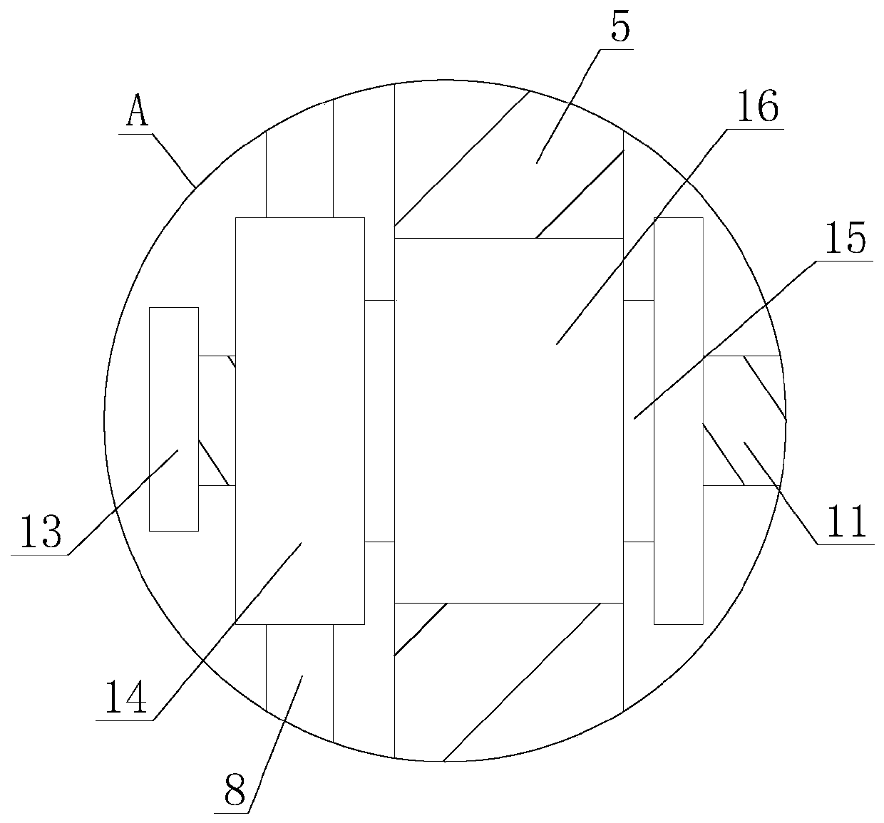 Energy-saving meat product storage equipment with buffer function