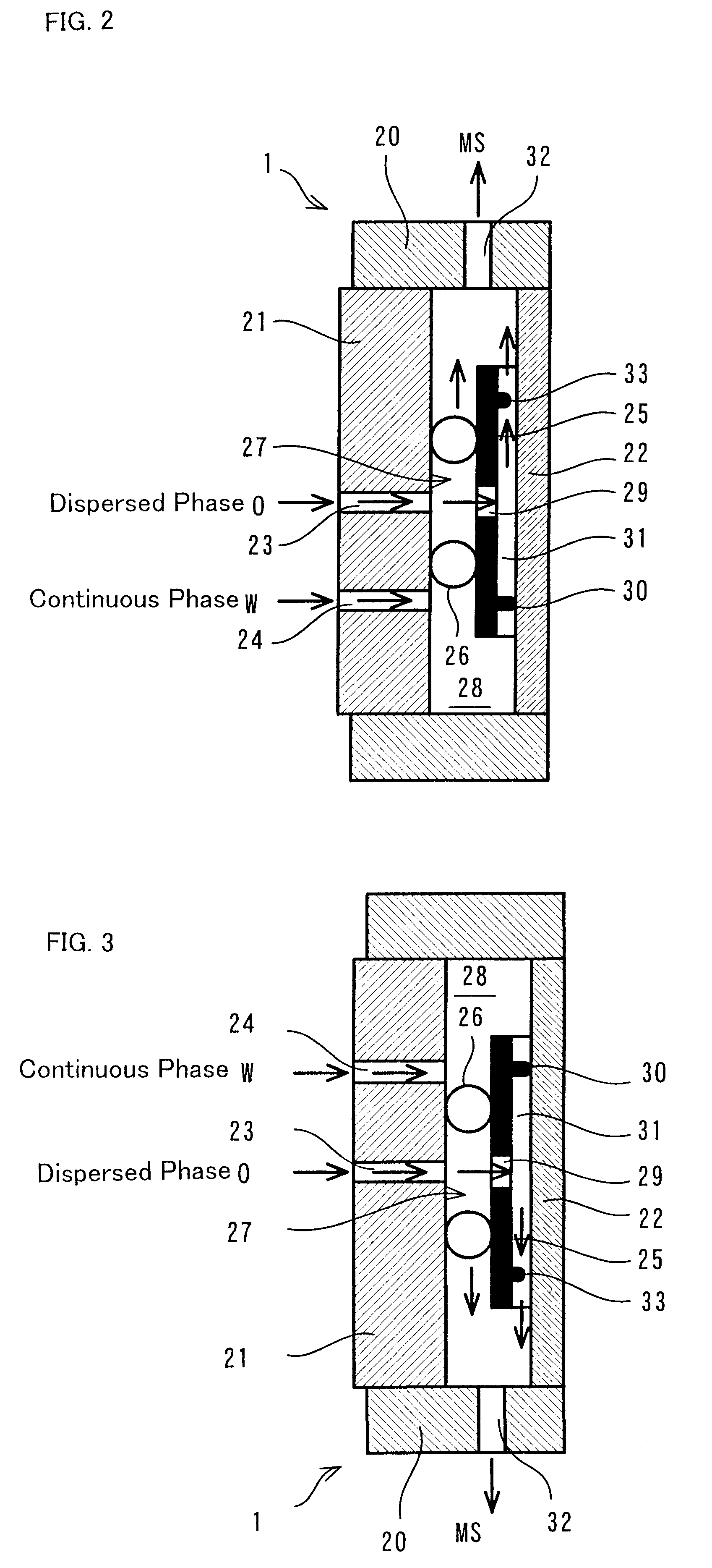 Continuous manufacturing method for microspheres and apparatus therefor