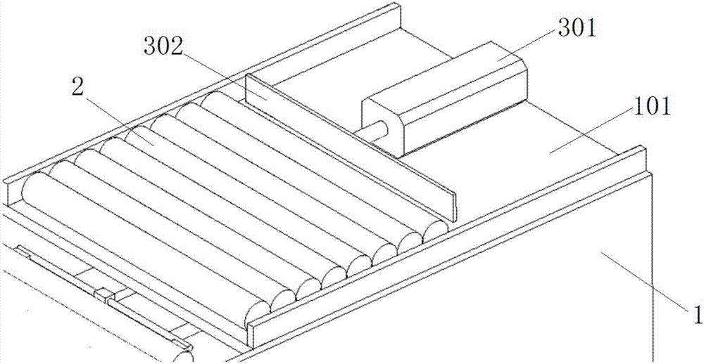 Combined type feeding device for annealing furnace