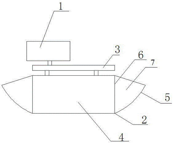 Spittoon trash can with filter circuit