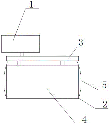 Spittoon trash can with filter circuit