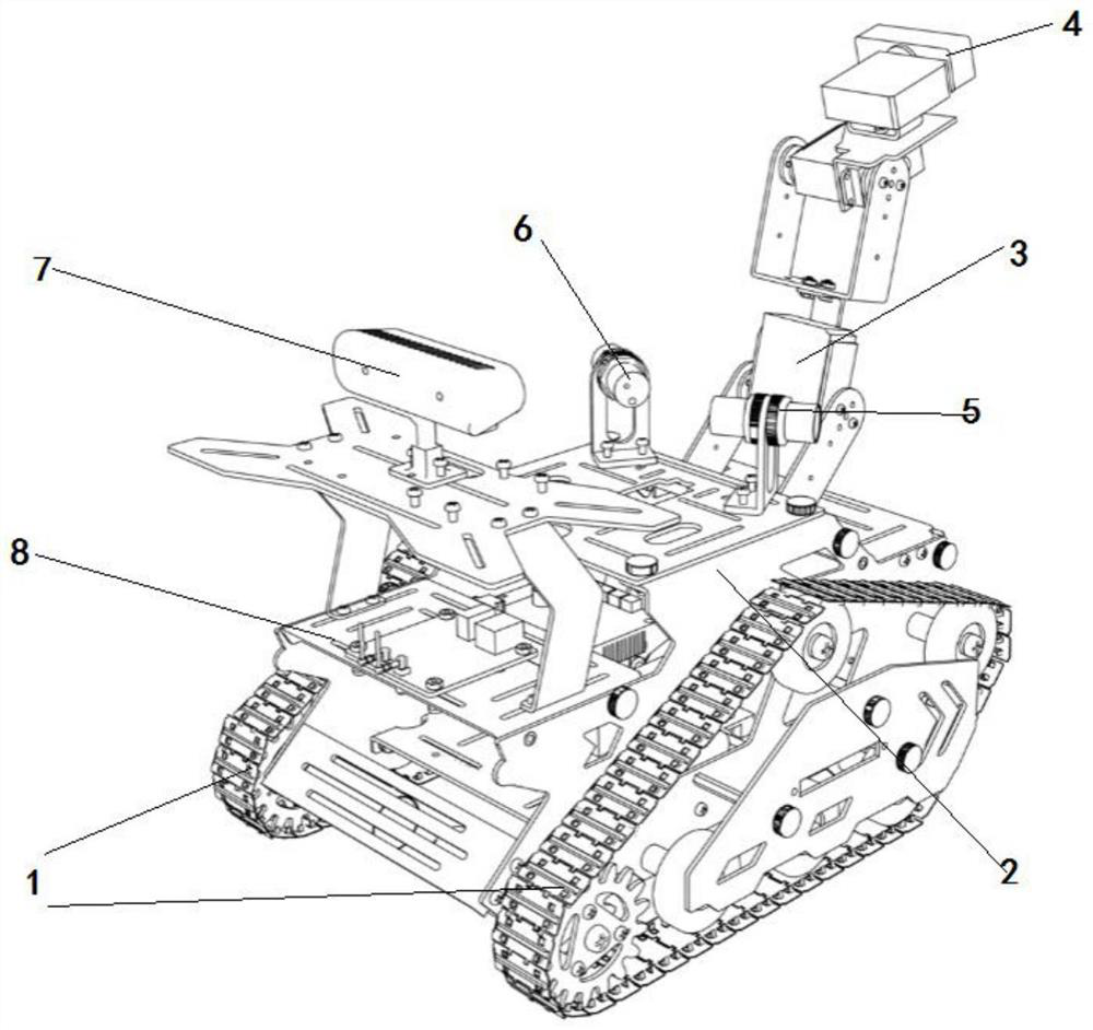 Intelligent myocardial infarction rescue system and method based on intelligent household rescue robot