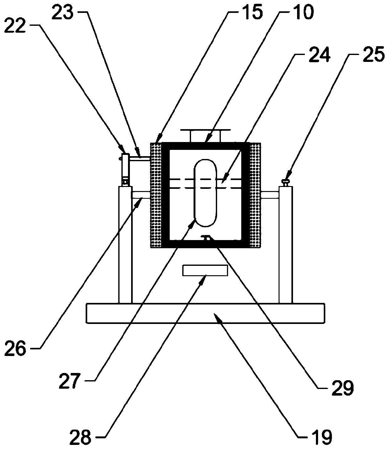 Experimental device and method for evaluating dynamic formation of hydrates in oil and gas drilling