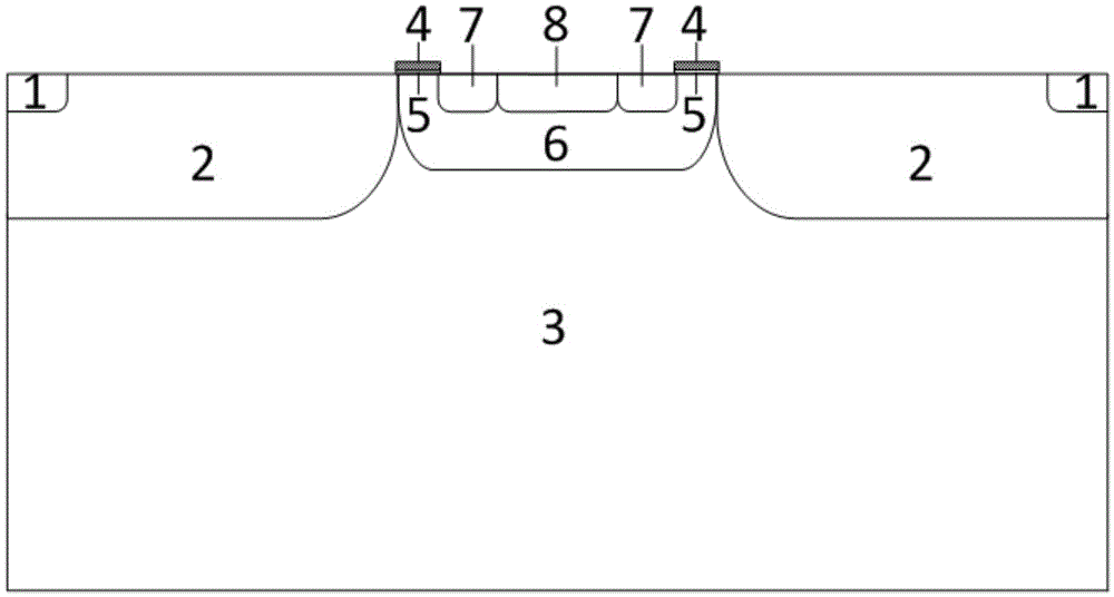 A Junction Termination Structure of a Lateral High Voltage Power Semiconductor Device