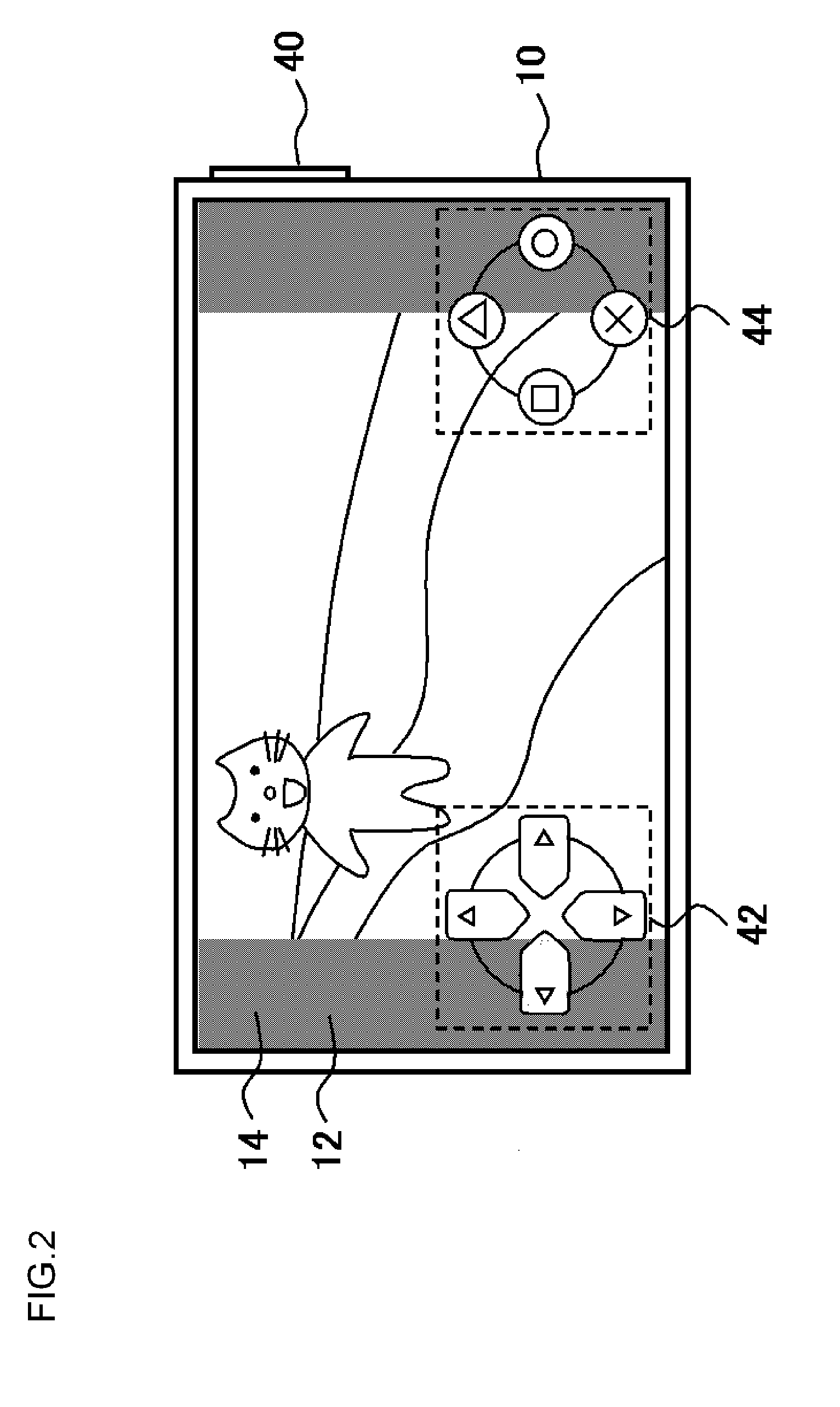 Method And Apparatus For Area-Efficient Graphical User Interface