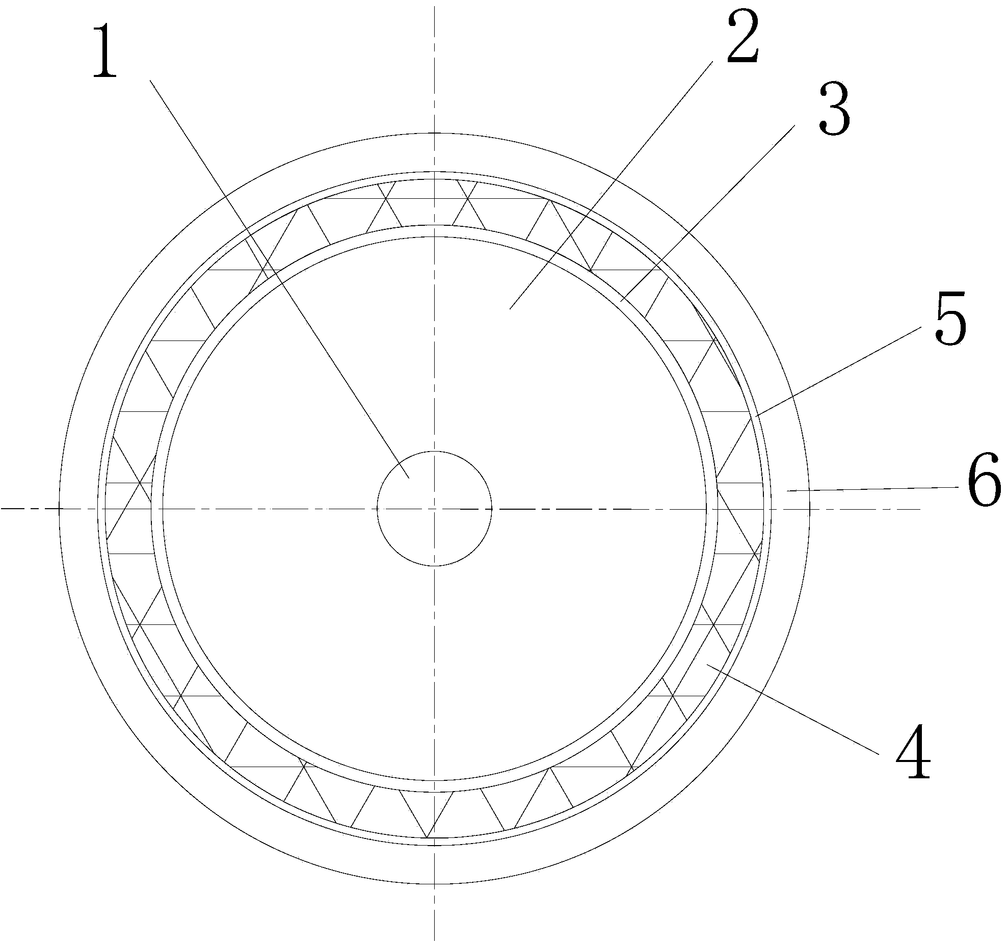 Low-smoke zero-halogen cable material and radio-frequency cable