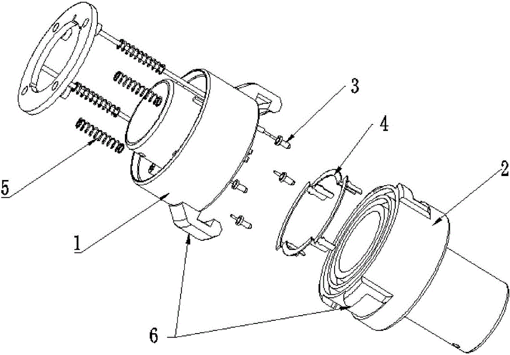 Electric connection device for Christmas light tree