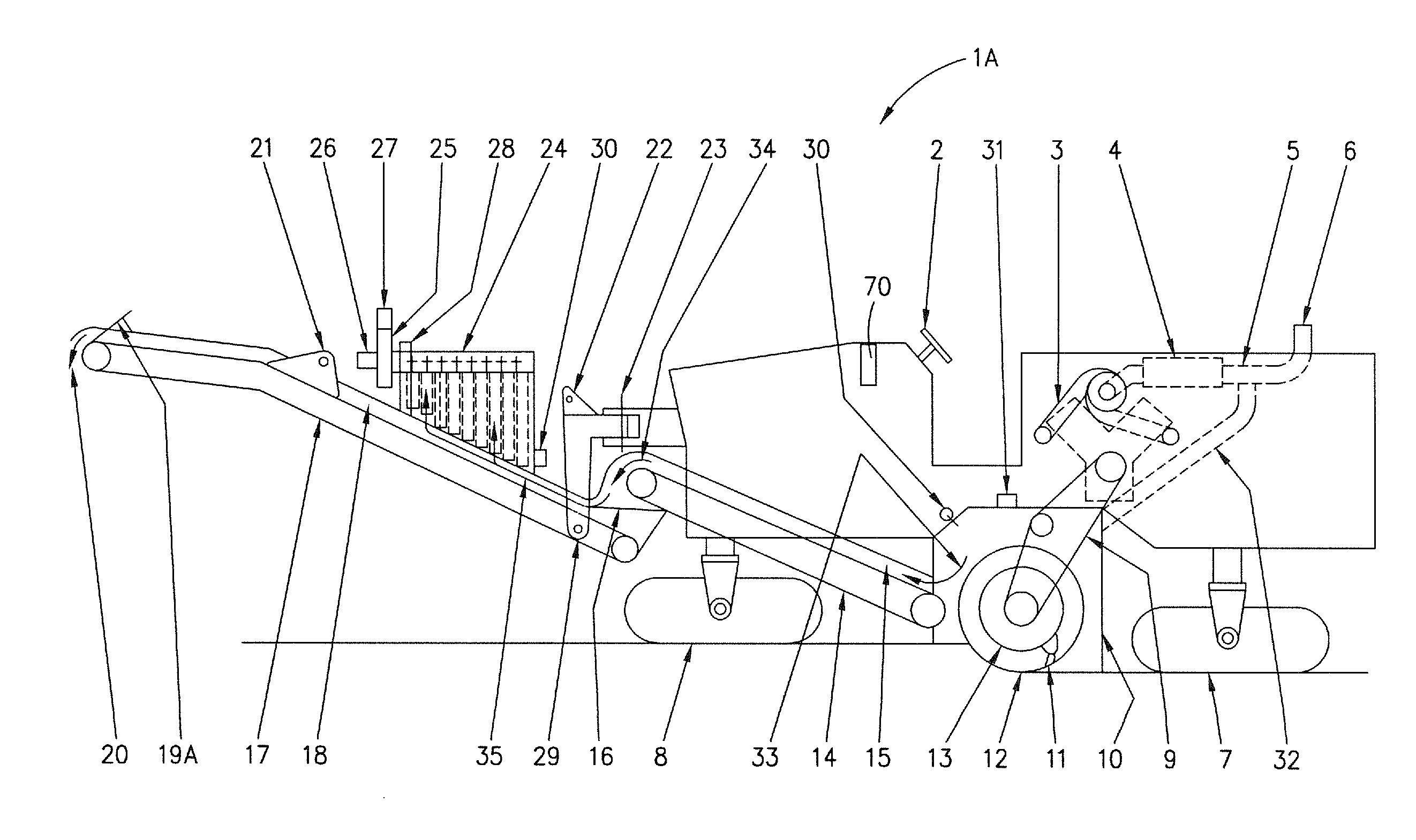 Method and apparatus for controlling dust emissions with temperature control