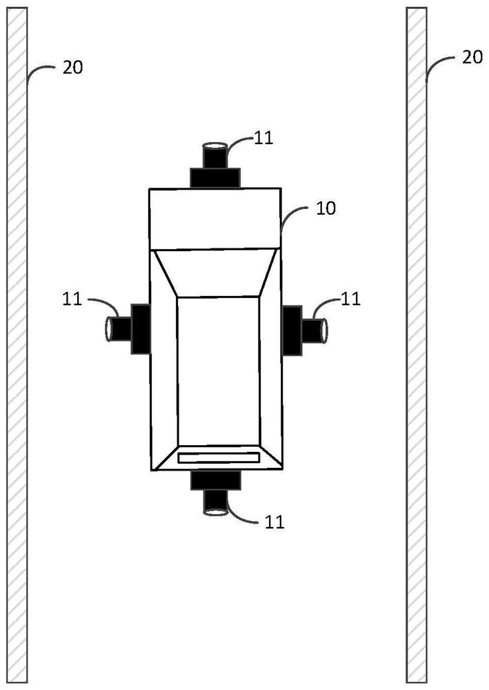 Camera external parameter correction method and device and vehicle-mounted all-round view system