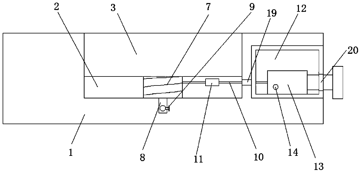 Auxiliary turning-over device for inspection of people lying in bed