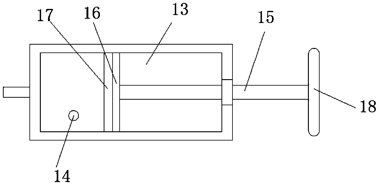 Auxiliary turning-over device for inspection of people lying in bed