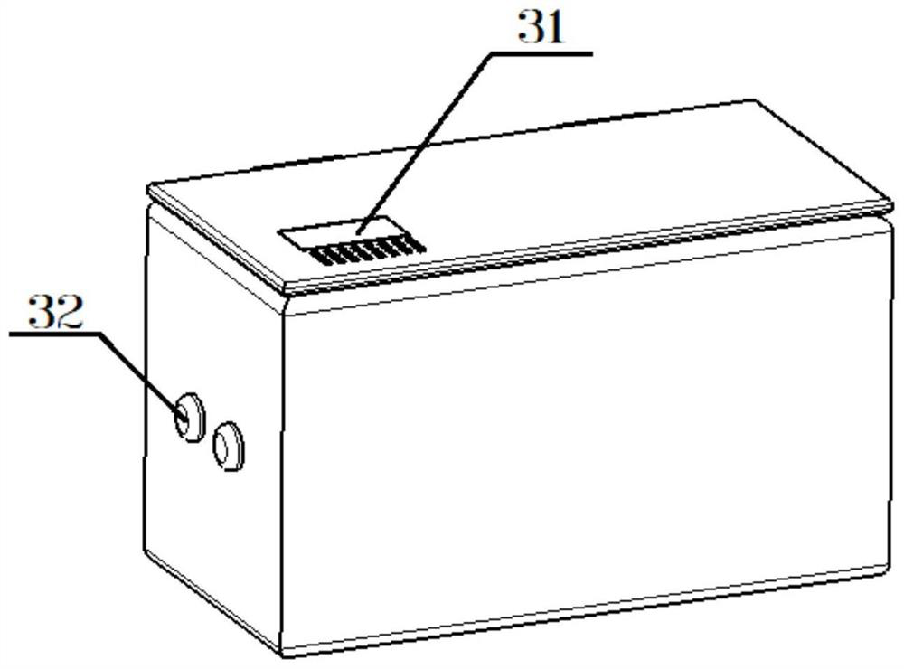 Thrombus coagulation testing device and testing method