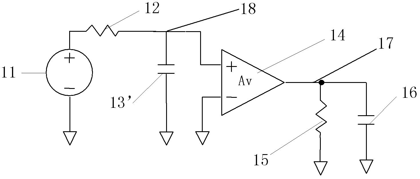 Common-source operational amplifier and manufacture method for same