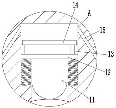 A fixed device for laying hidden floor heating pipes