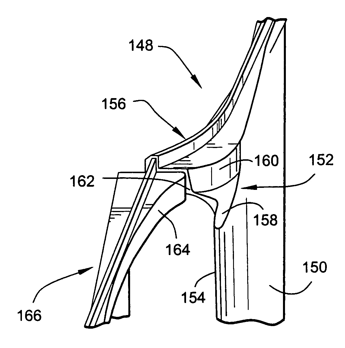 Integral cover bucket design