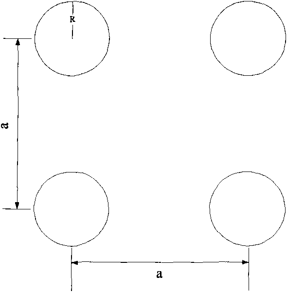 T-shaped photonic crystal power divider