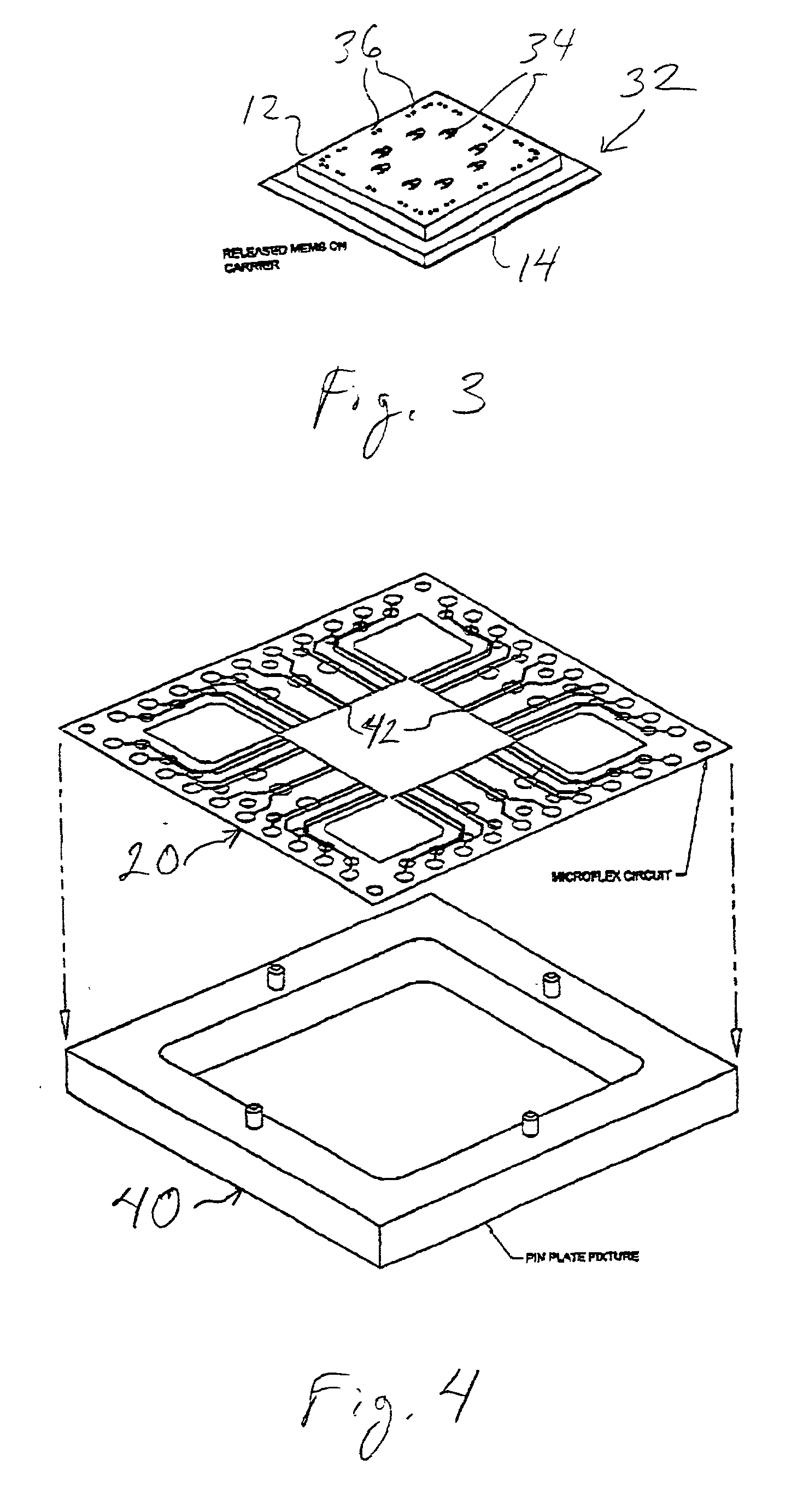 Mems package with flexible circuit interconnect