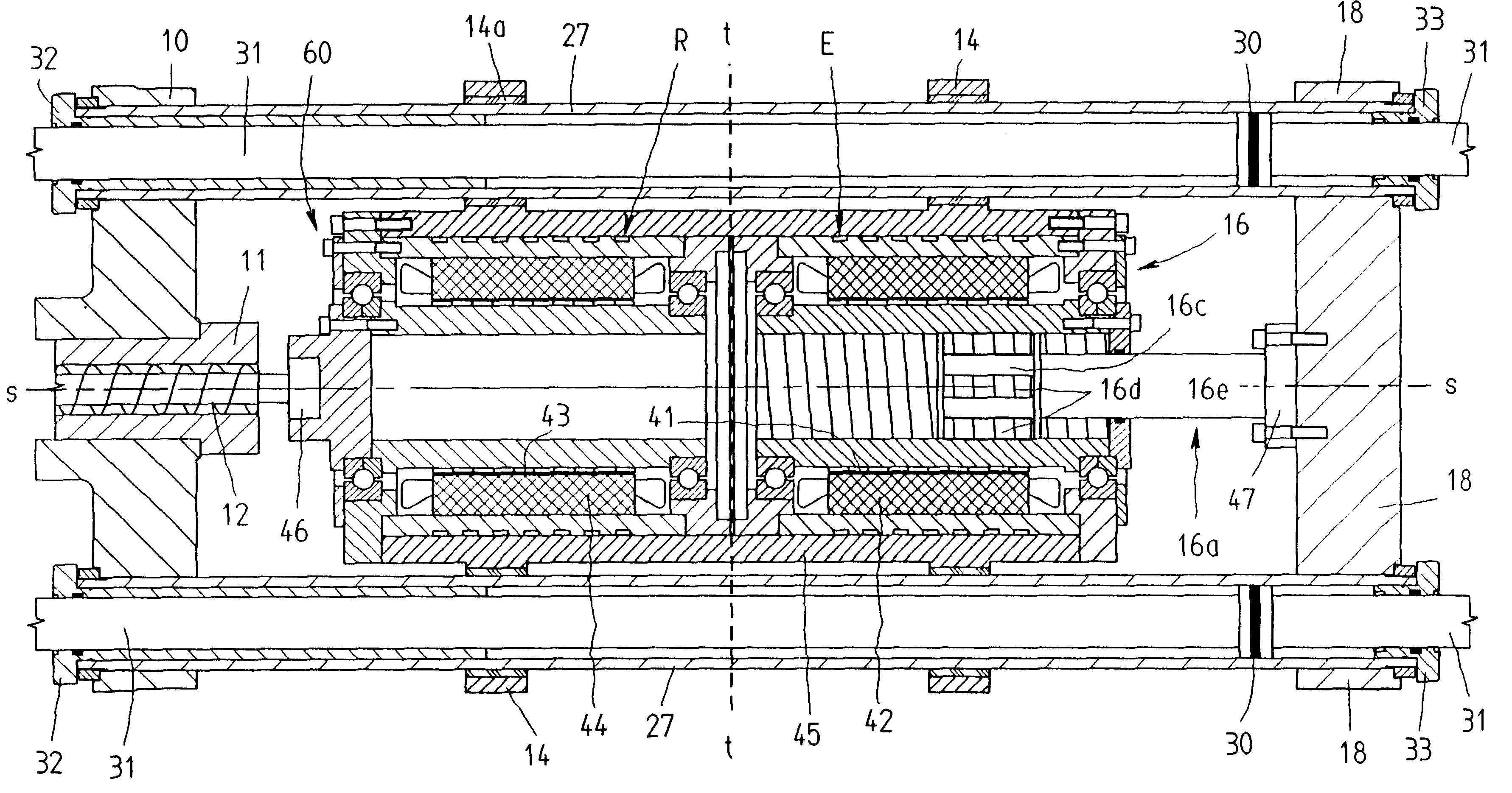 Injection molding unit for an injection molding machine