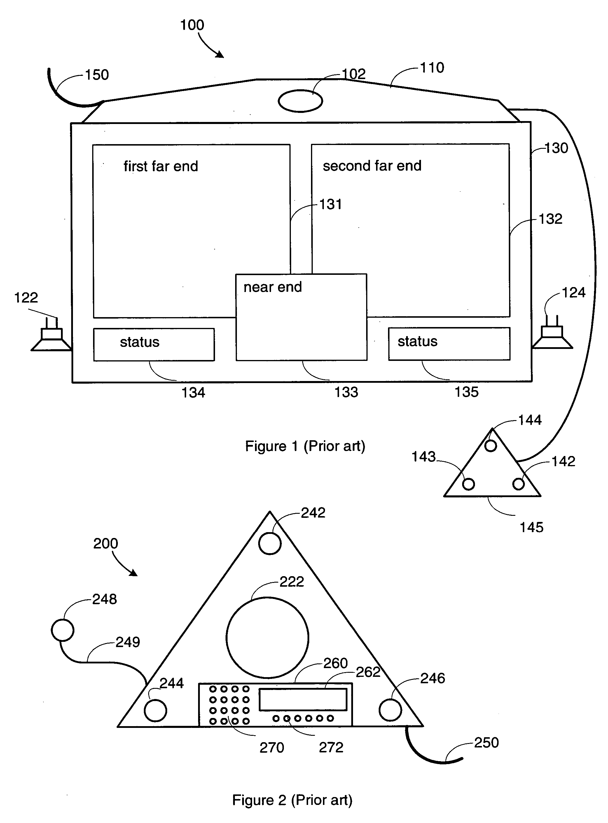 Conference link between a speakerphone and a video conference unit