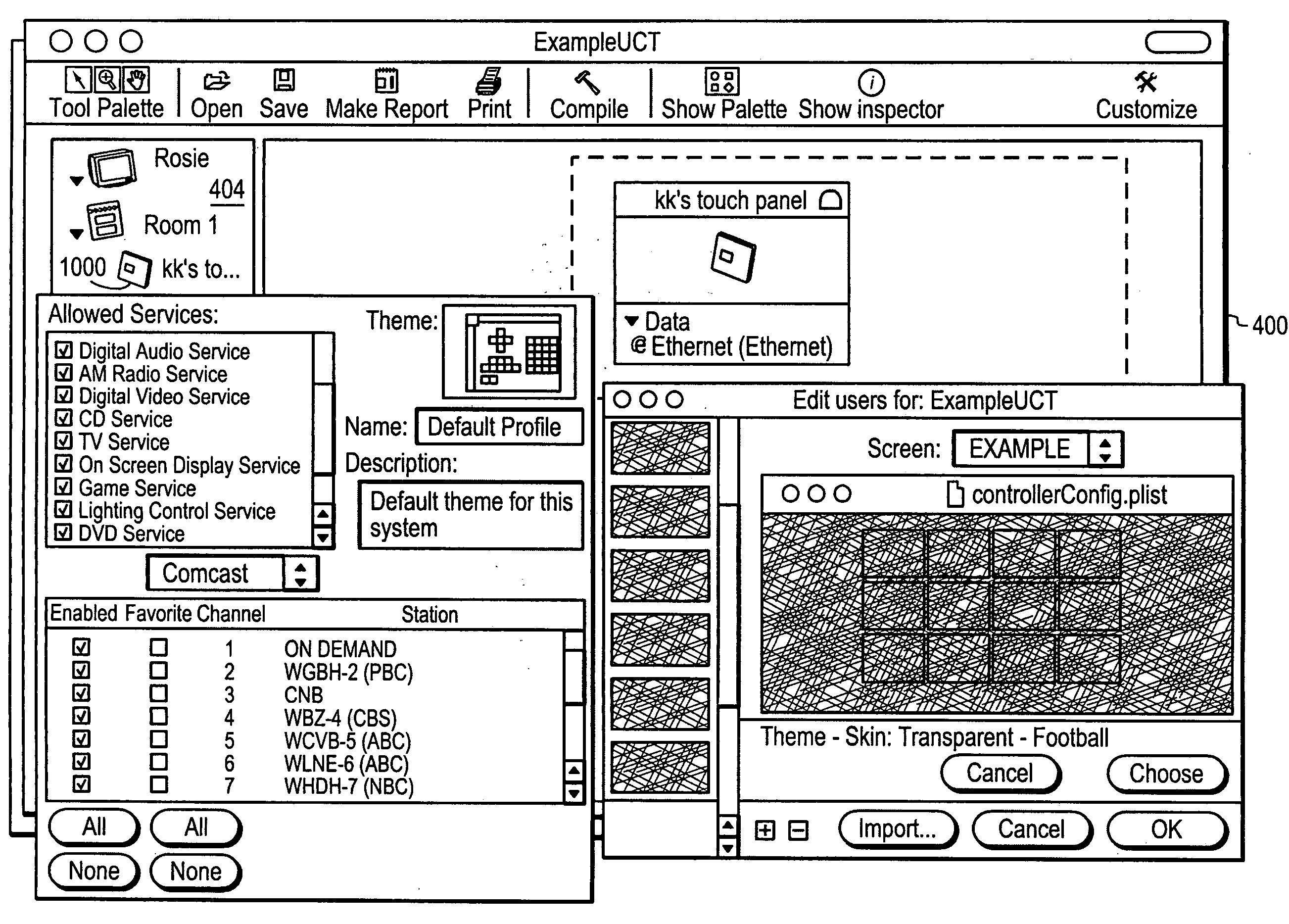 Programming environment and metadata management for programmable multimedia controller