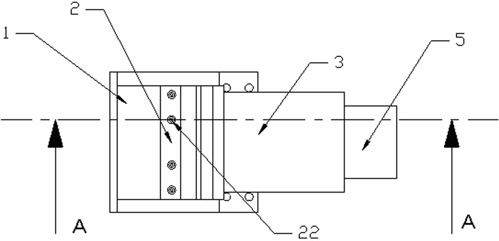 Distributing and positioning device for wear-resistant sheets of small fans