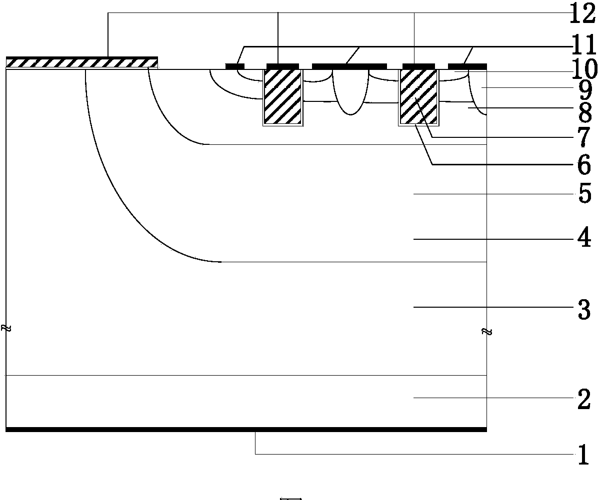 MOS grid-control thyristor