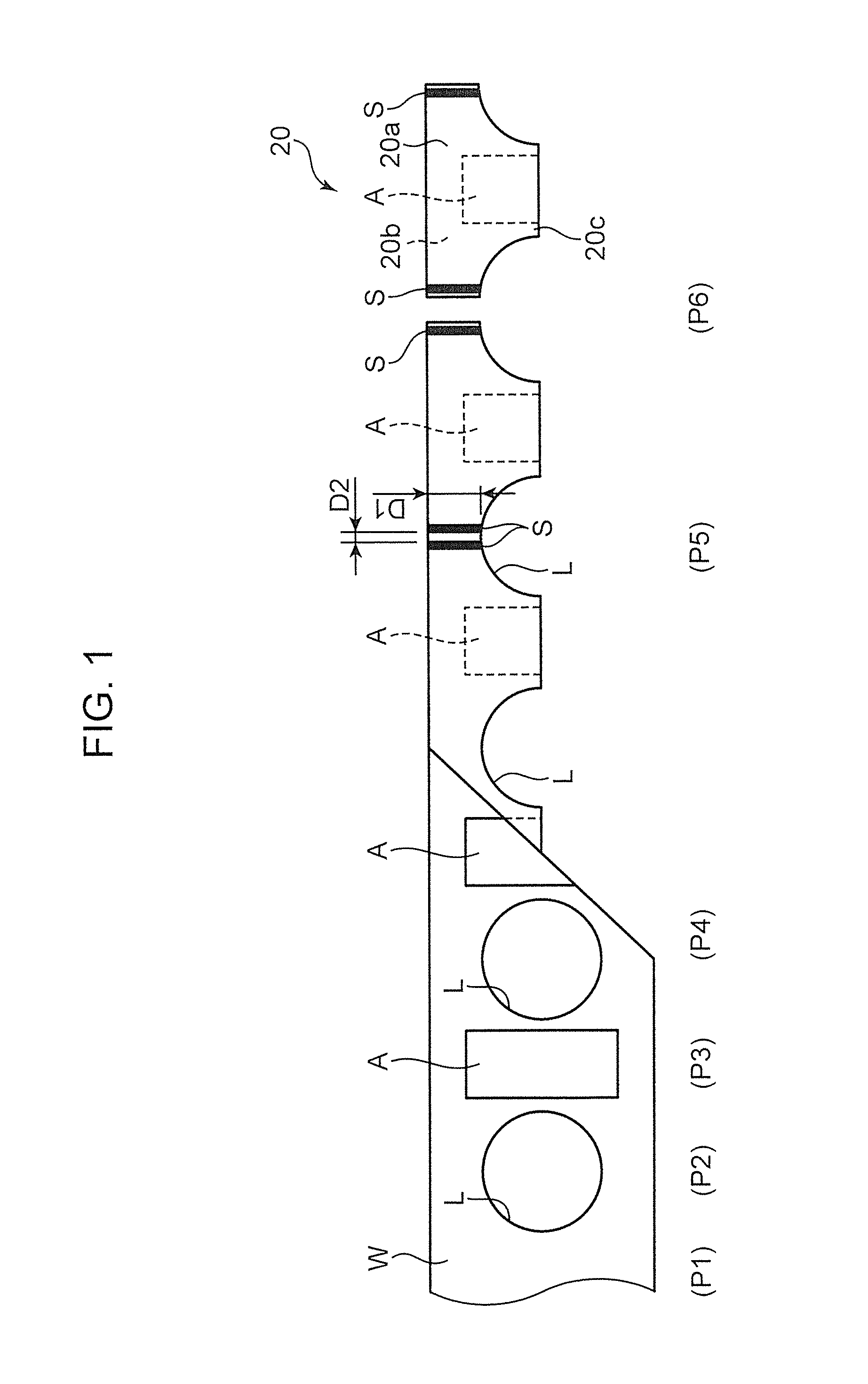 Ultrasonic horn, welder provided therewith, and method of producing disposable diaper using ultrasonic horn