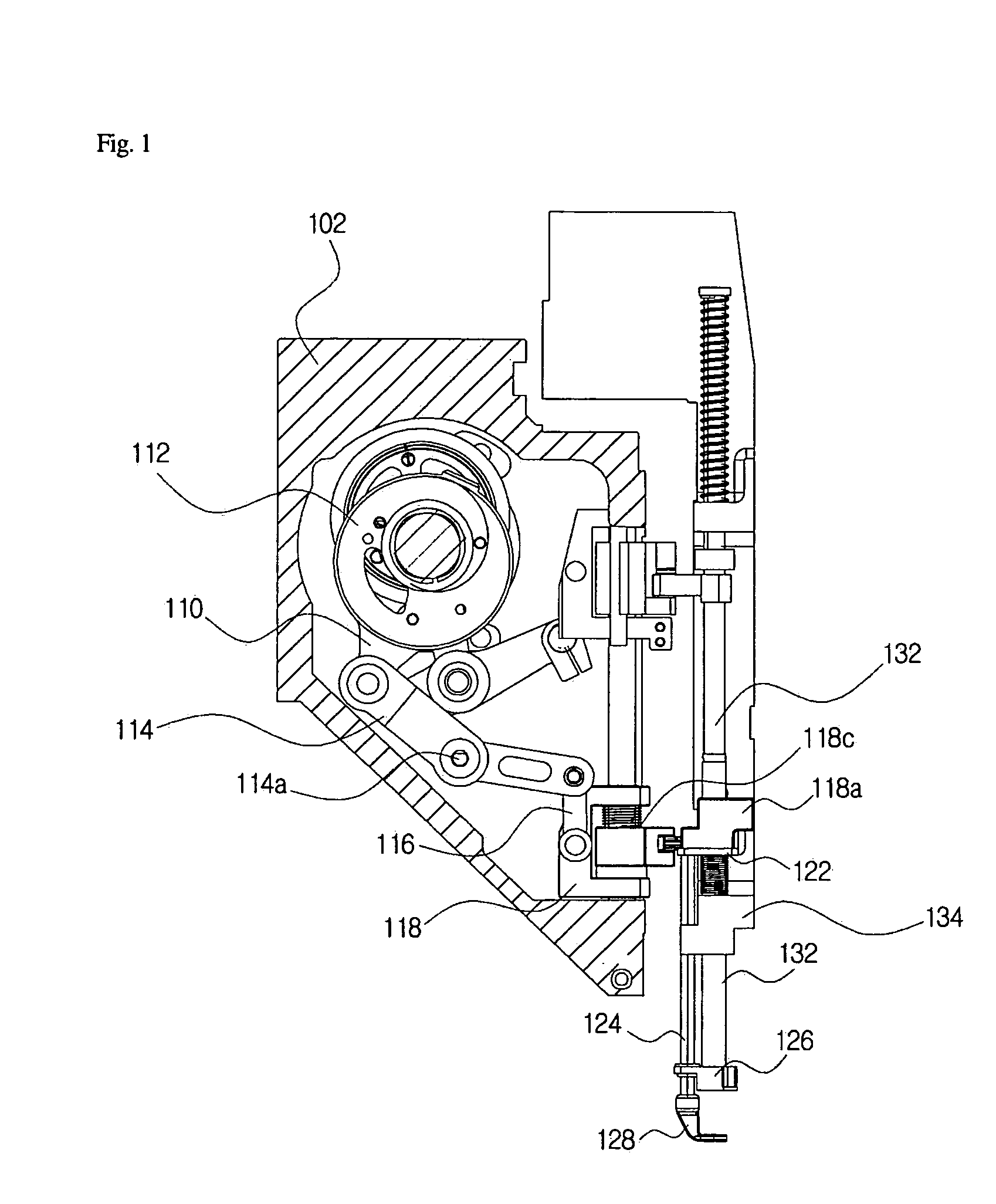 Clutch Structure for Presser Foot of Embroidery Sewing Machine