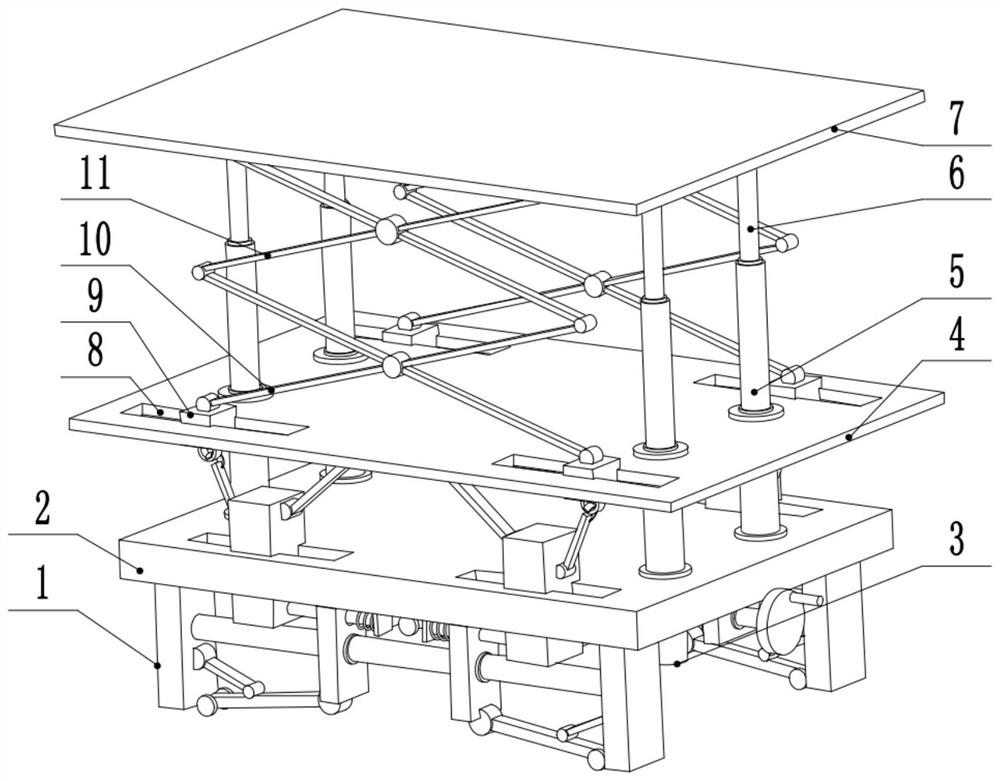 Equipment mounting seat for power supply department