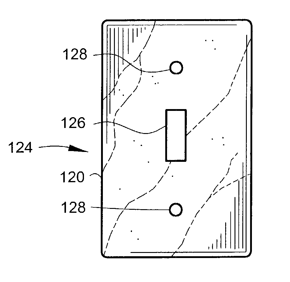 System for matched-stone cover plates