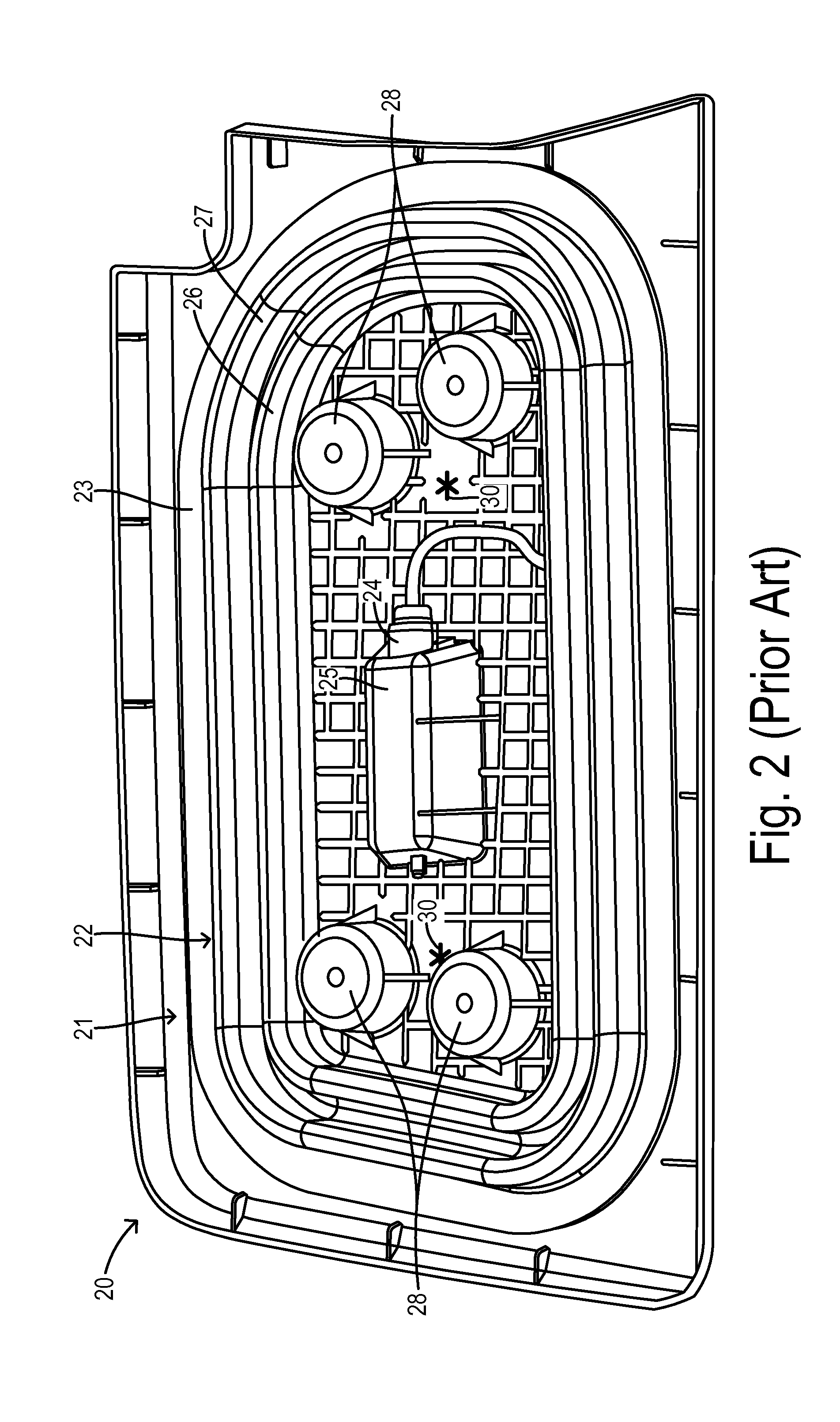 Active bolster with active vent for load management