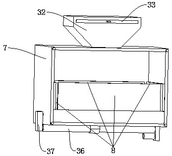 Crusher suitable for quick-frozen food