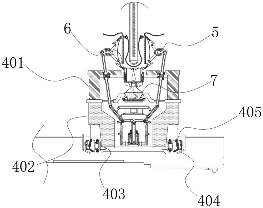 Heating device for thermal test