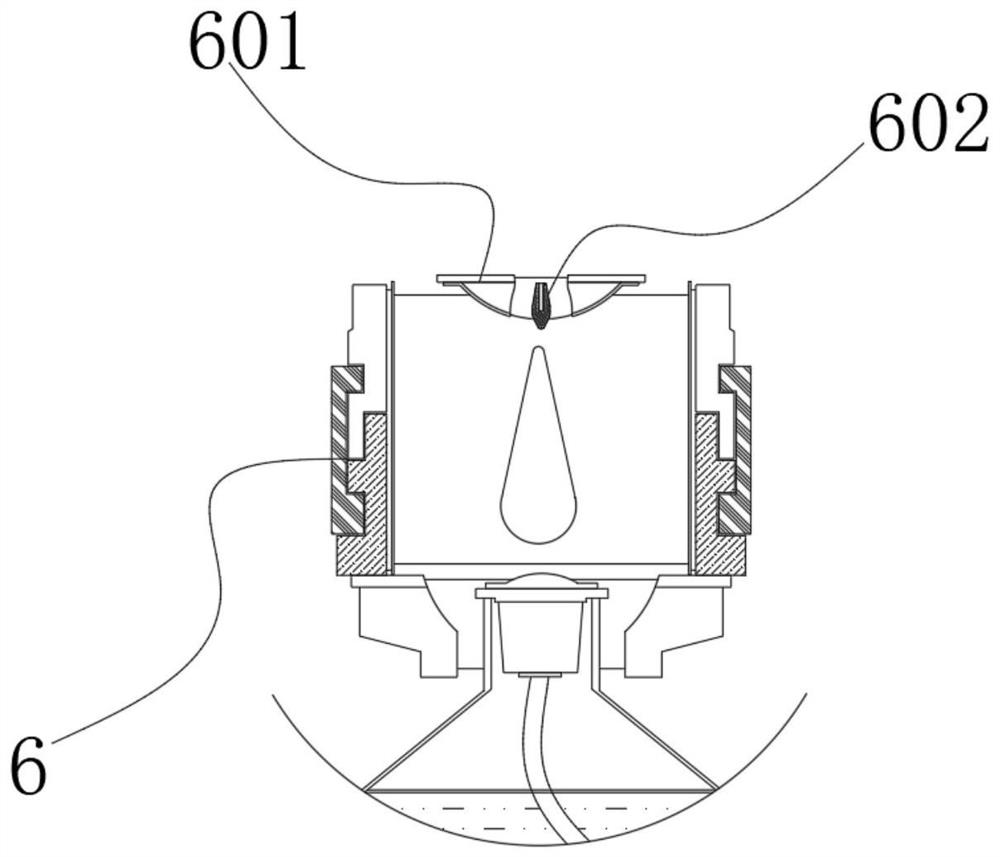 Heating device for thermal test